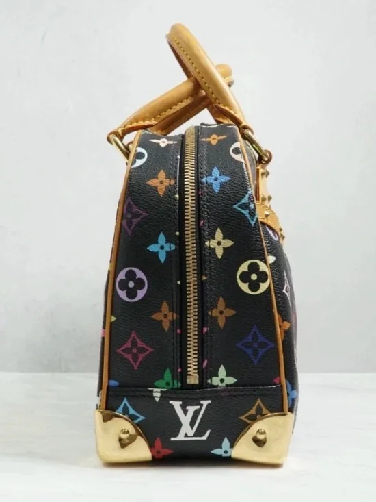 Louis Vuitton Trouville Black Multicolor Murakami - Picture 4 of 14